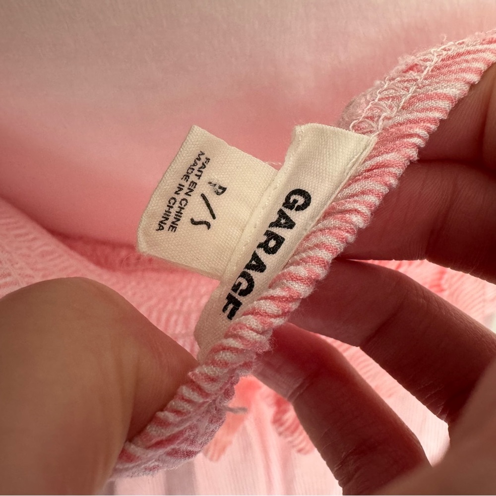 Pink Ruffle Trim Cami Top - Picture 4 of 4